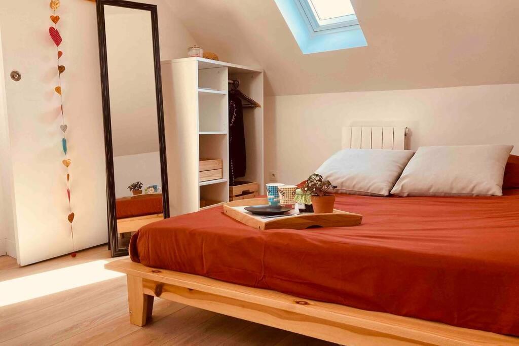 Ferienwohnung Sous Les Nuages Rouen Exterior foto