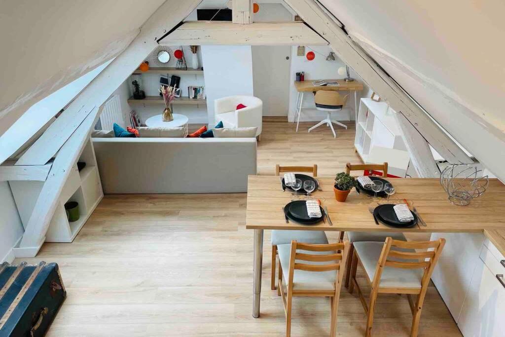 Ferienwohnung Sous Les Nuages Rouen Exterior foto