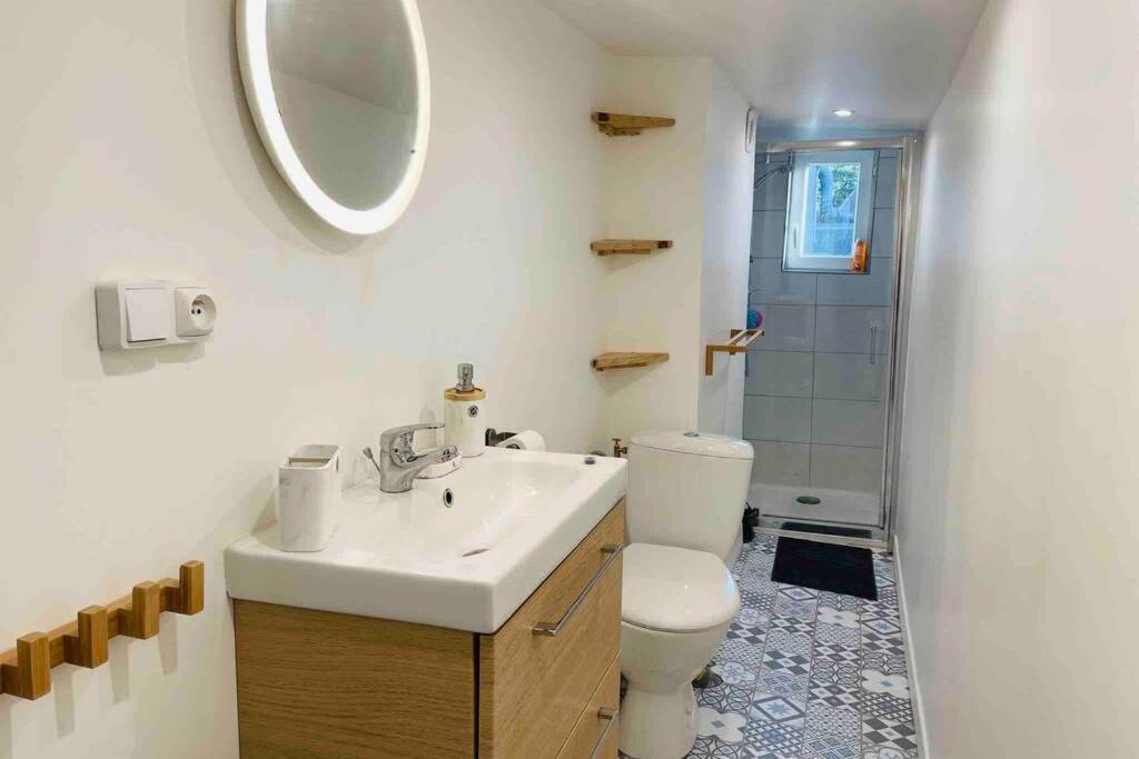 Ferienwohnung Sous Les Nuages Rouen Exterior foto